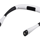 Neck-worn lamp with flexible gooseneck for eye-friendly reading