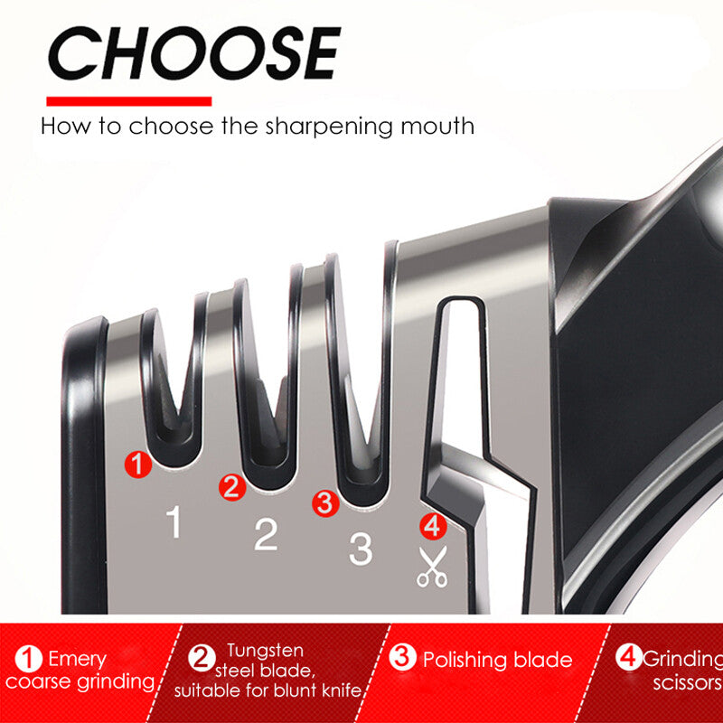 Diamond knife sharpener side view