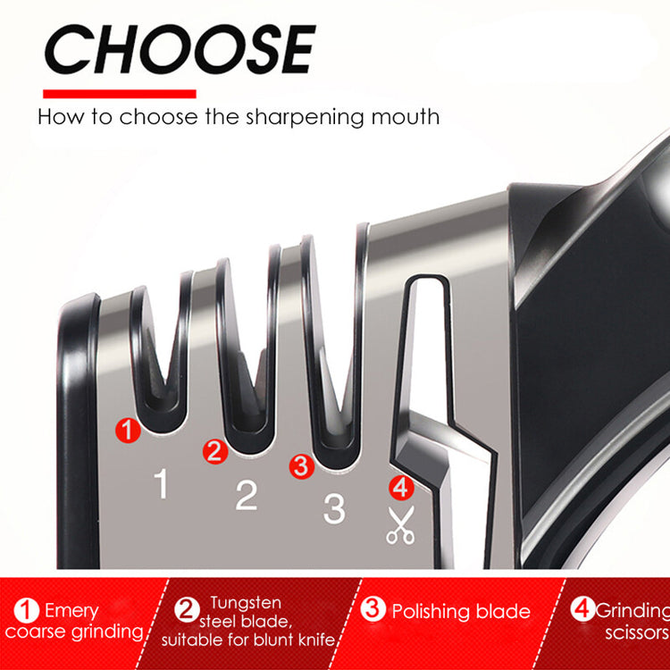 Diamond knife sharpener side view