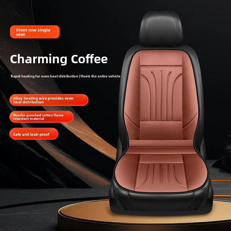 Car heating cushion car electric heating cushion single seat
