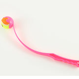 Dog fetch toy shape and grip detail