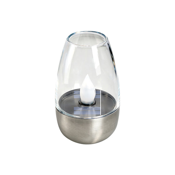 Solar Powered Stainless Steel Outdoor Candle Lights Decor product image 5
