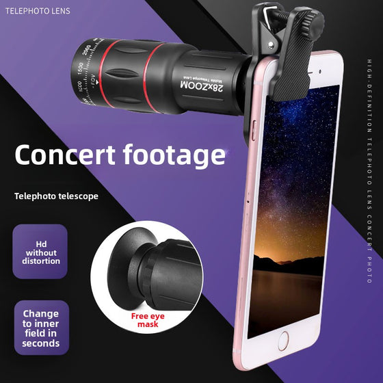 Mobile Phone Telephoto Lens Monocular Telescope Action Cameras product image 1