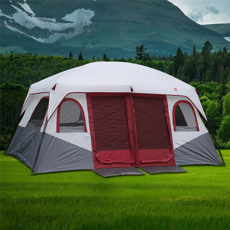 Outdoor Camping Tent with Living Area