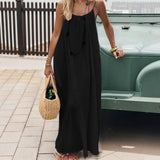 Women's Backless Loose Dress