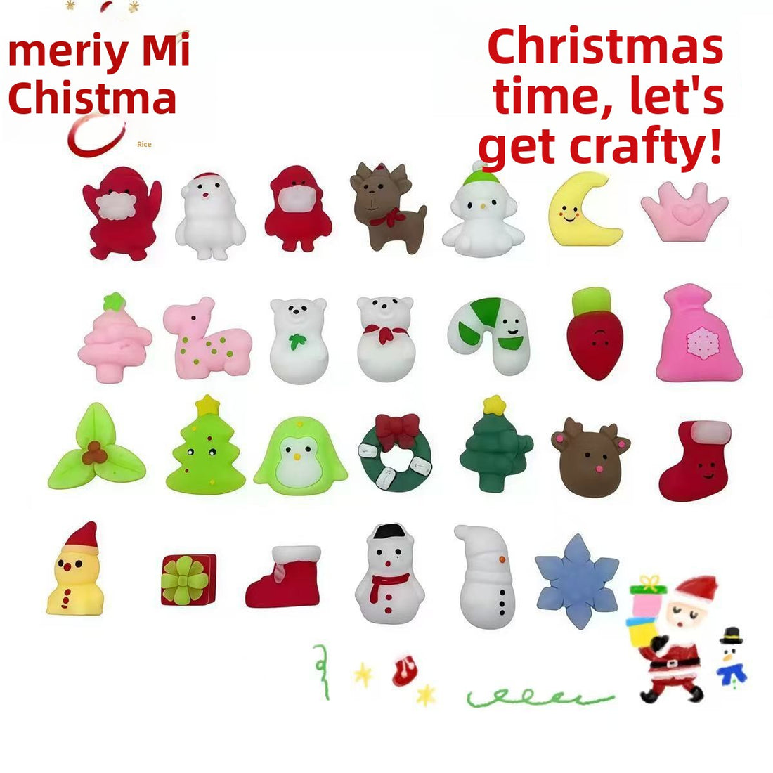 Halloween Christmas Squishy Fidget Toys