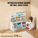 Kids play kitchen accessory pieces included