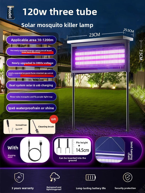 Solar Mosquito Killer Lamp Pest & Animal Control product image 6