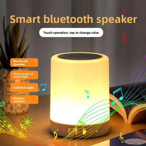 Creative Snap Light Bluetooth Speaker with Ambient Lighting, High-Quality Rechargeable product image 1