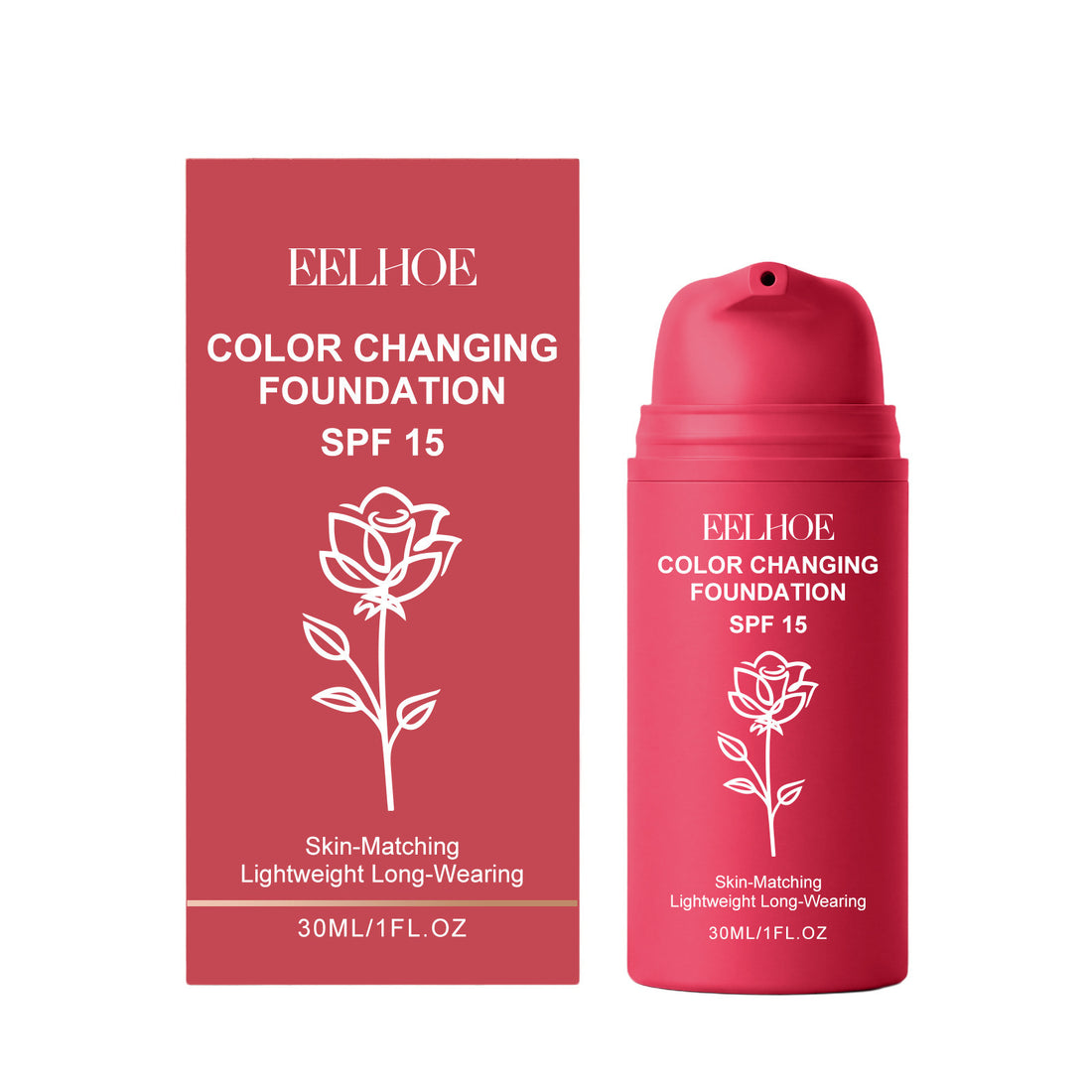 Natural Color Temperature-Adjusting Foundation Liquid