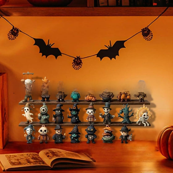 Halloween figurines arrive in the holiday calendar countdown box