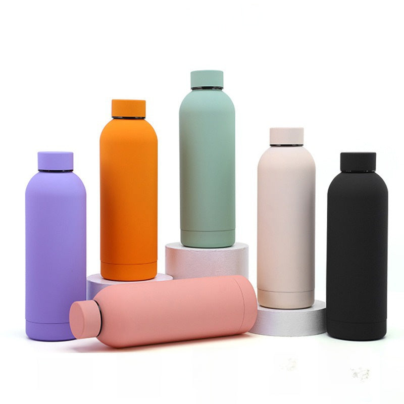 Stainless steel small mouth bottle thermos cup