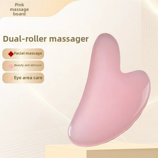 Resin Crystal Facial Massage Roller and Gua Sha Board Set product image 5