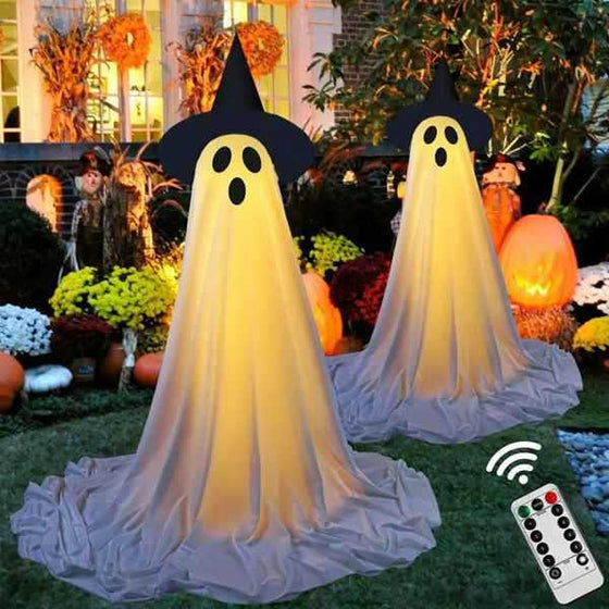 Halloween Ghost Decoration Outdoor Lighting Standing Ghost