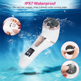 Electric callus remover grinding rollers detail