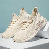 Women's breathable lightweight cushioned casual shoes