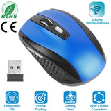 2.4G Wireless Gaming Mouse with Adjustable DPI Buttons