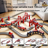 Electric Train Set with Track