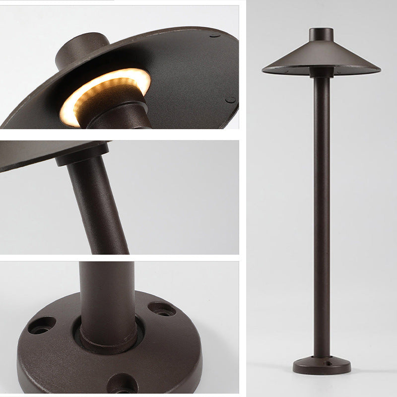 Solar Powered Waterproof LED Mushroom Lawn Light
