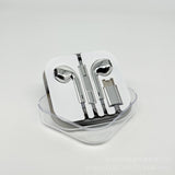 Silver Retro Wired Earphones with Digital Chip