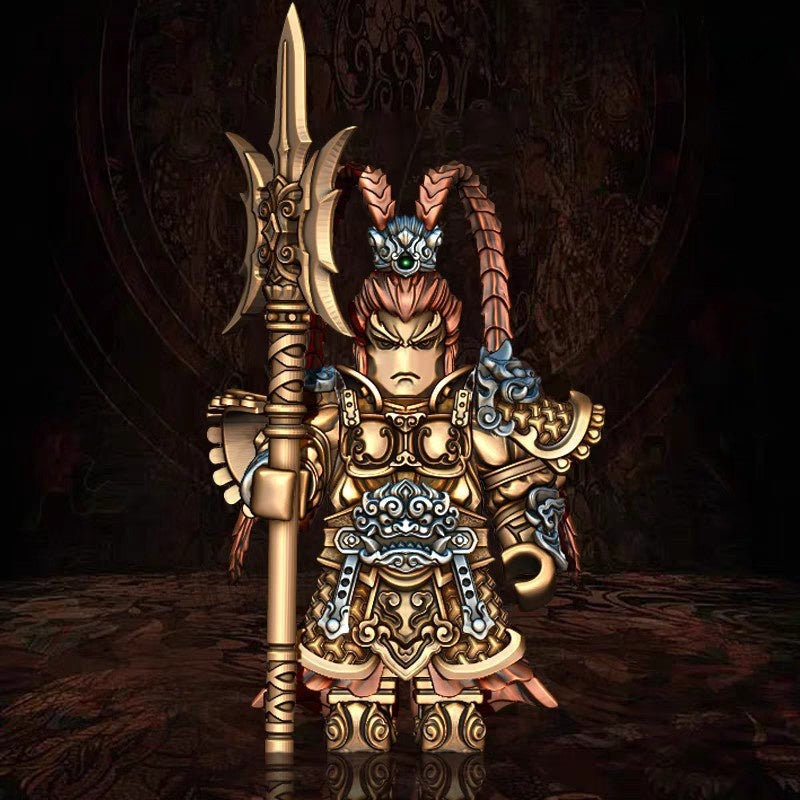 Lu Bu Copper Desk Ornament, additional photo 3