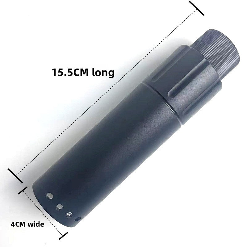 Tactical Luminous Sensor Flash Toy Gun Silencer with Spray Effect Accessories
