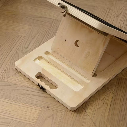 Adjustable Foldable Wooden Stretching Fitness Pedal