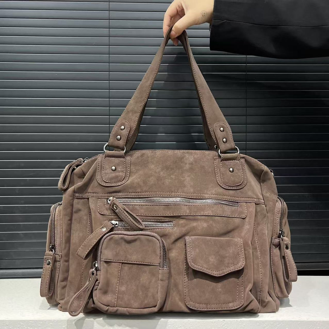 Large Capacity Multi-pocket Single Shoulder bag