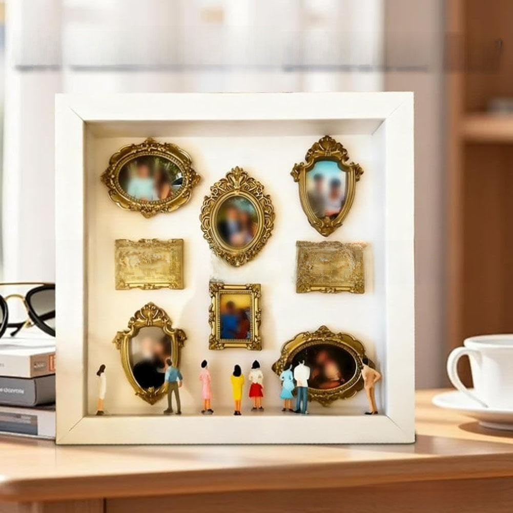 DIY Mini Museum Silhouette Box