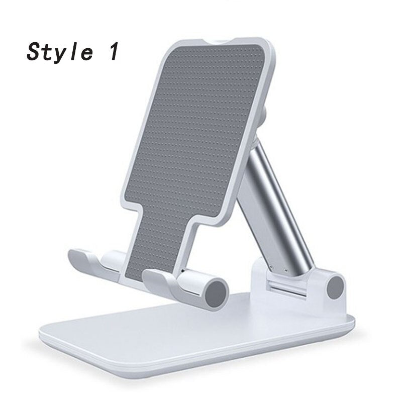 Foldable Metal Desktop Holder for iPhone and c