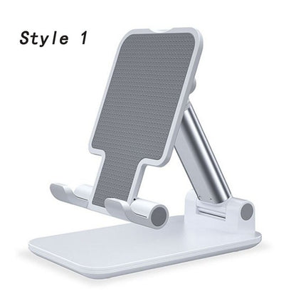 Foldable Metal Desktop Holder for iPhone and c