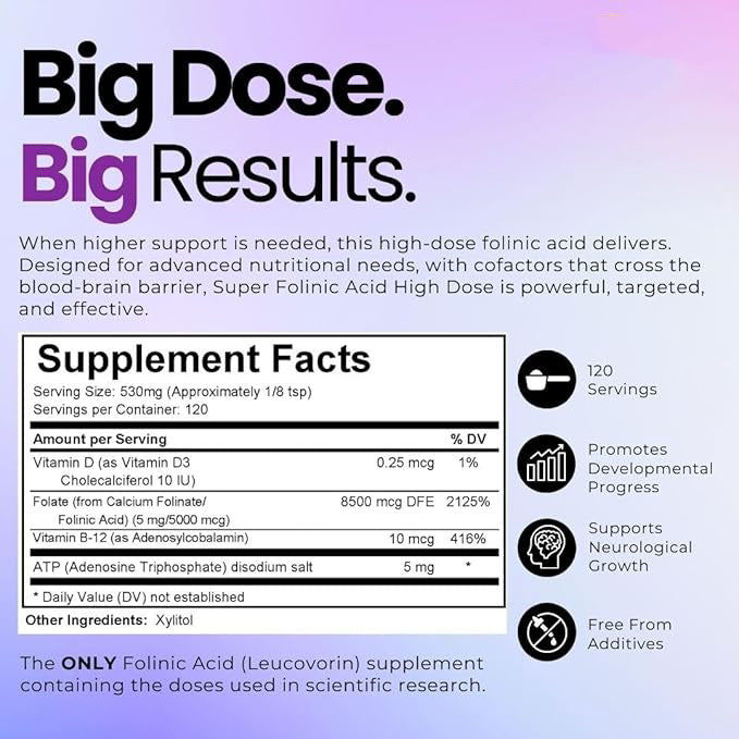Super High-Dose Folic Acid Powder product image 4