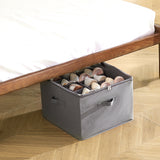 Under Bed Shoe Storage Organizer With Dividers