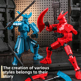 A versatile mecha doll assembly toy