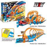 Children's toy track alloy vehicle