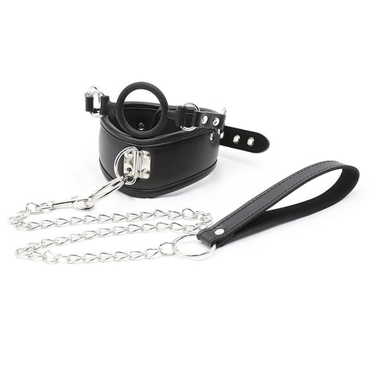 Leather Neck Cover Adult Toy