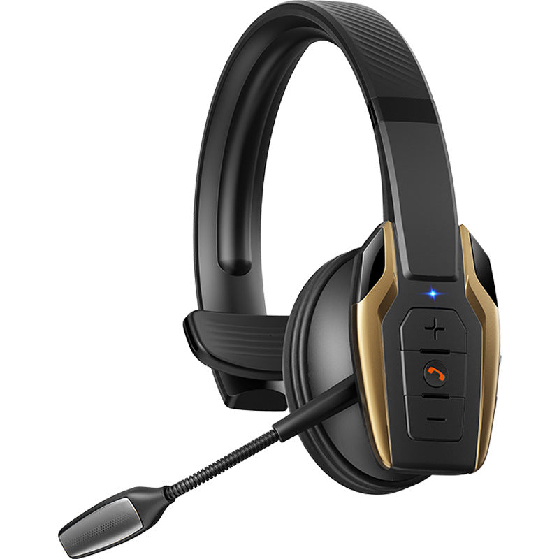 Single-Ear Bluetooth Headset with Noise Reduction