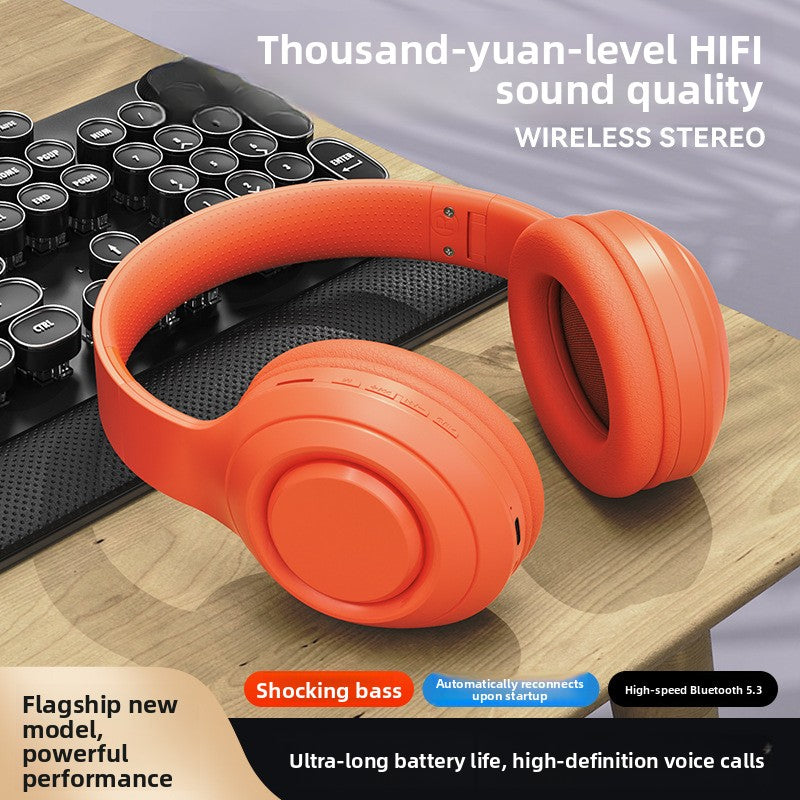 Wireless over-ear headphones with heavy bass, photo 2