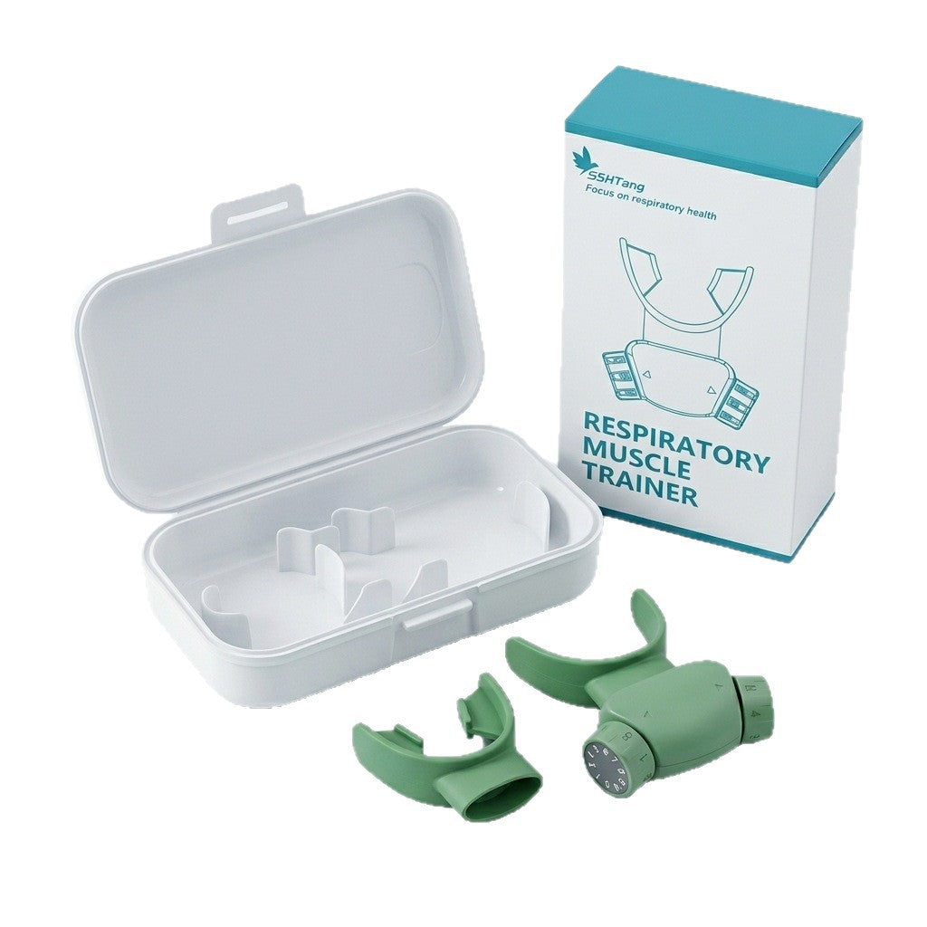 Resistance lung capacity training device