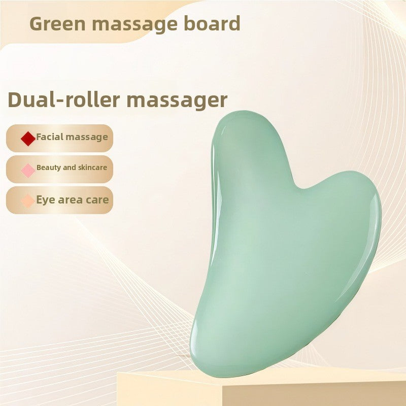 Resin Crystal Facial Massage Roller and Gua Sha Board Set product image 7