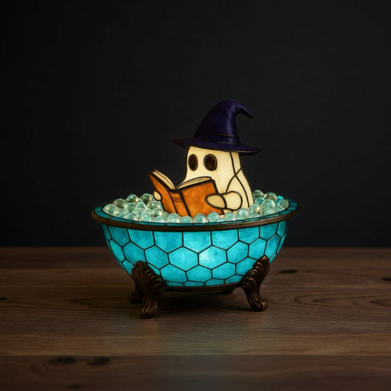Halloween Ghost Reading Night Light