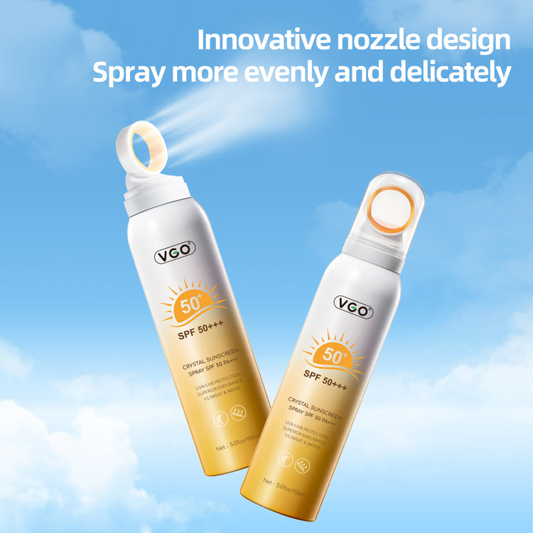 SPF 50 Sunscreen Spray nozzle detail