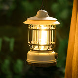 Retro Adjustable LED Camping Lamp