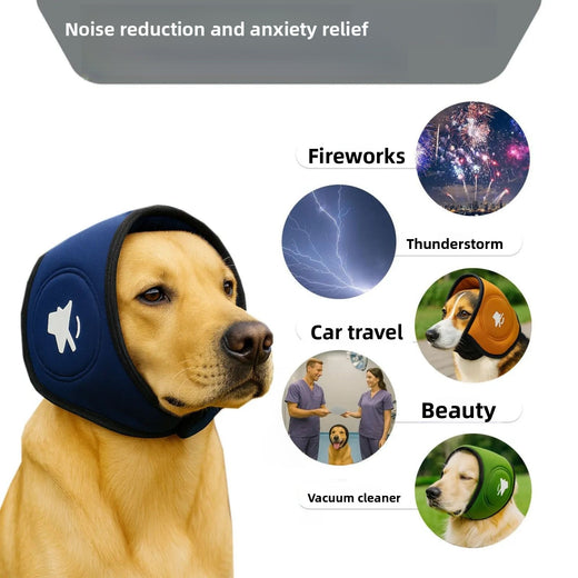 Pet Calming Earmuffs Noise Reduction Swimming Waterproof