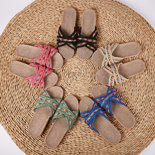 Linen Slippers