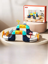 Magnetic Rail Track Building Toy Set
