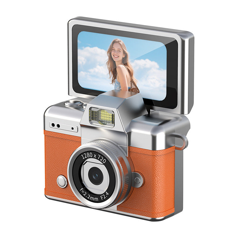 Retro Flip Screen Mini Digital Camera