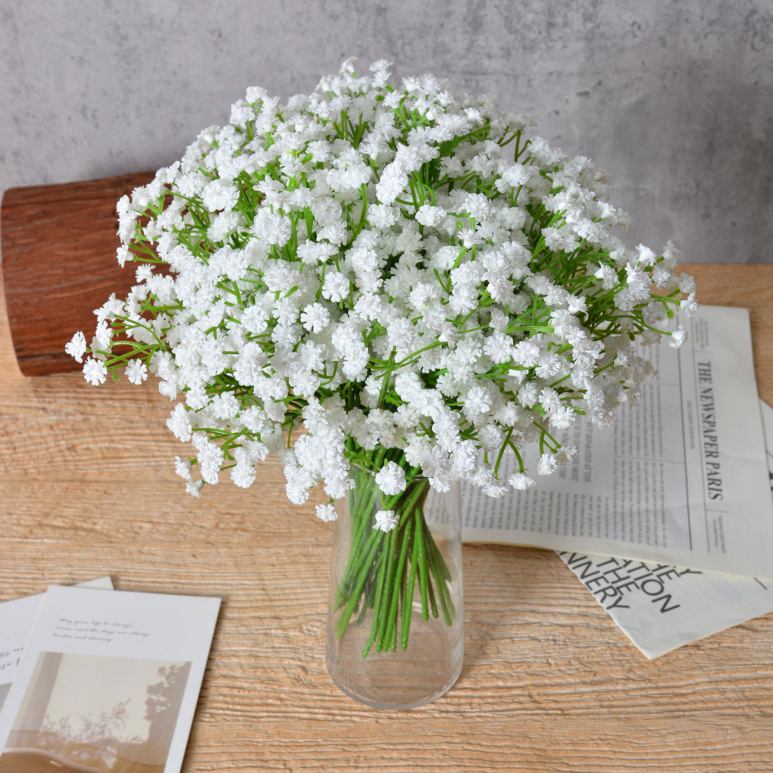 Artificial baby's breath single stem, photo 2