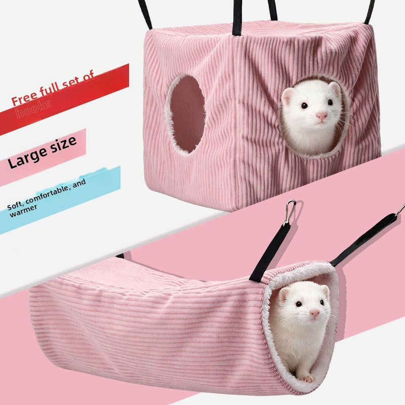 4-Piece Pet Cage Hammock Set