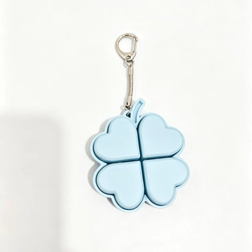 Luminous Four Leaf Clover Stress Relief Keychain